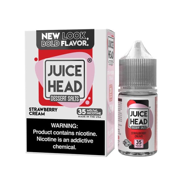 Juice Head - Strawberry Cream - 30mL Salts thumbnail