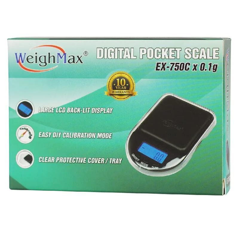 WeighMax Digital Pocket Scale EX-750C thumbnail