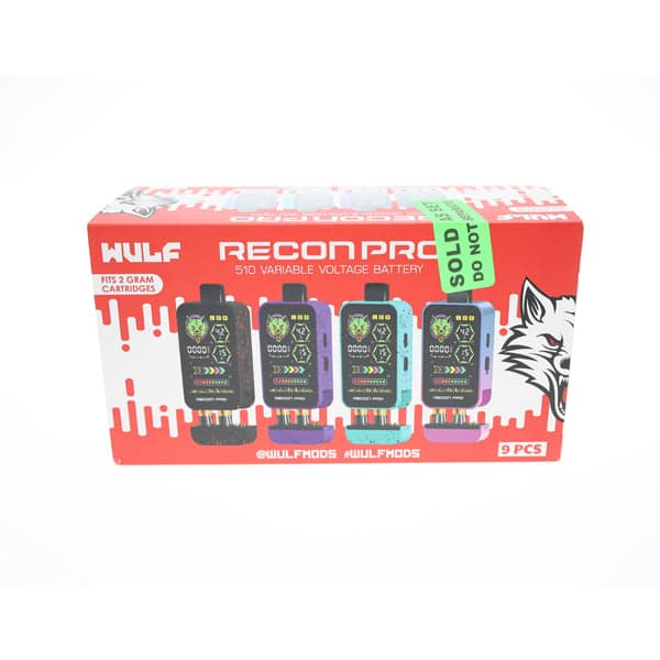 Wulf Recon Pro Dual Cart 510 Battery thumbnail