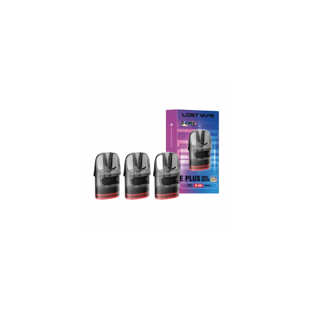 Lost Vape E Plus Dual Mesh Replacement Pods (3-Pack) thumbnail