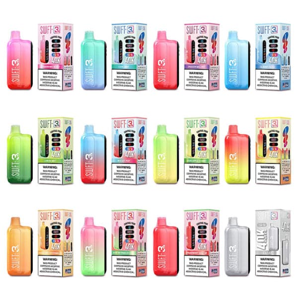 SWFT 3TK Nic + Sweet + Ice Control 40k Disposable thumbnail