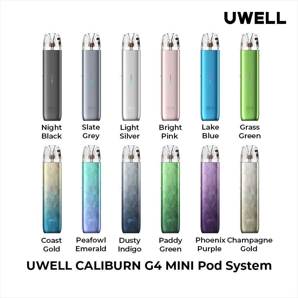 Uwell Caliburn G4 Mini Pod Kit thumbnail