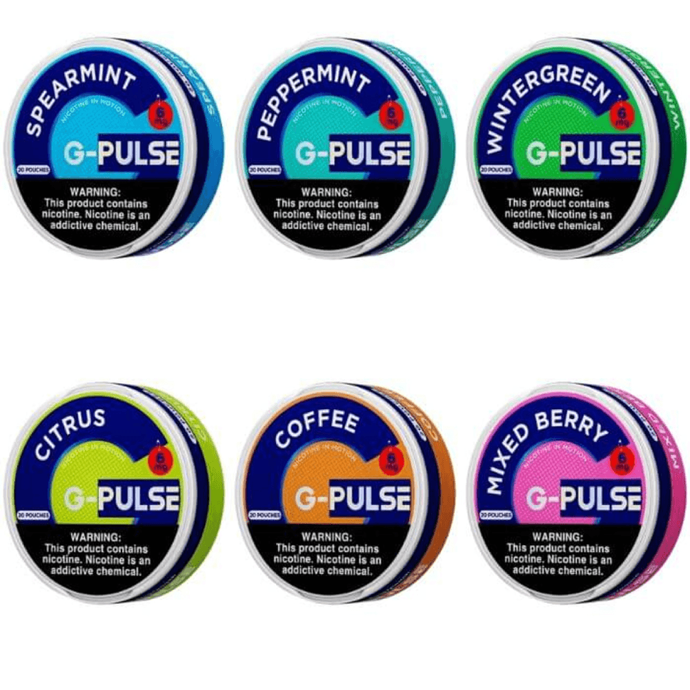 G Pulse Nicotine Pouches (20ct Can) thumbnail