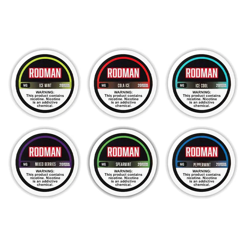 Rodman Oral Nicotine Pouches (5-Can Pack) thumbnail