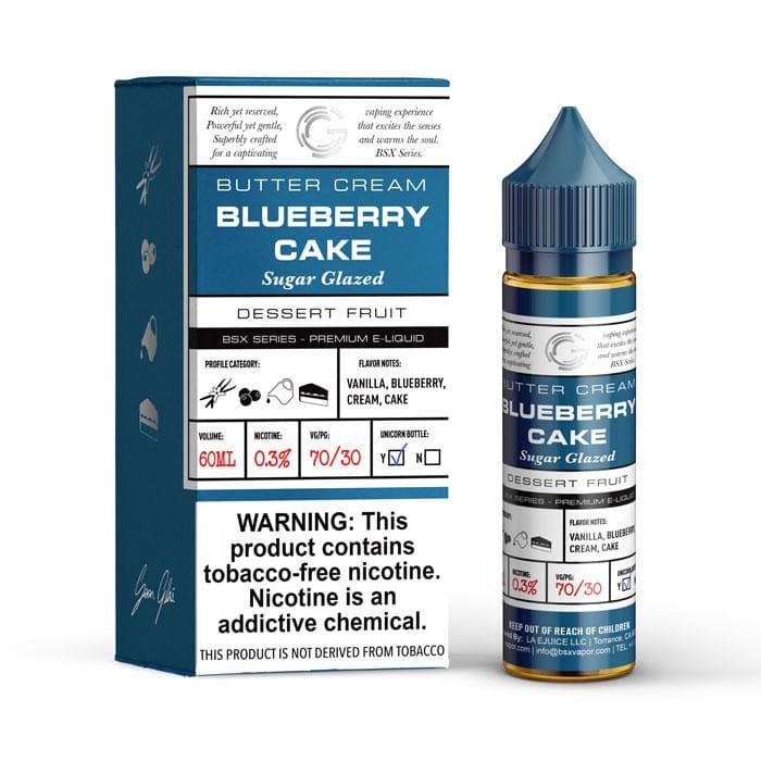 GLAS BSX - Blueberry Cake - 60mL thumbnail