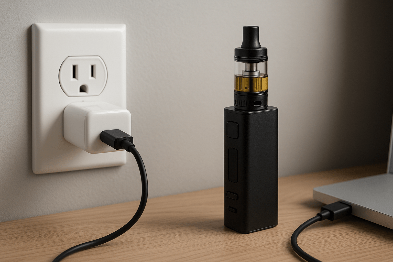 Charging Your Vape Safely: Wall Adapter vs. USB Port