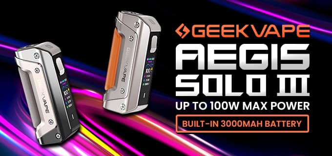 Geekvape Aegis Solo 3 (Built In Battery) Mod
