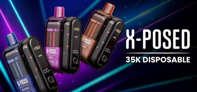 X-Posed 35K Disposable + Power Dock